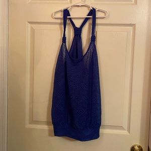 Blue tank top
